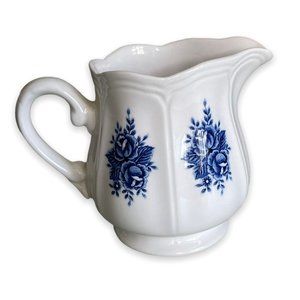 Mayhill Federalist Ironstone VTG ‘70s Japanese Creamery 5.5" x 3.75" x 4"